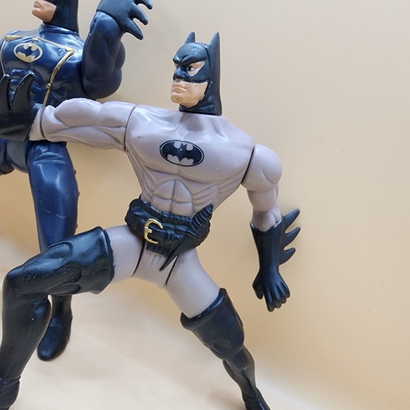 1994 DC Legends of Batman Cyborg Dark Rider Power Guardian 4.5" Kenner - Picture 5 of 6